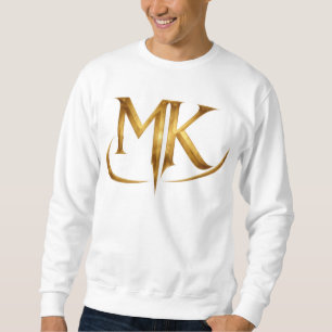 MK Monogram Vetgoud Metalen Heren T-Shirt 3D Luxe
