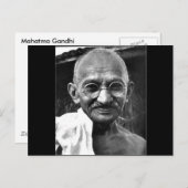 MKGandhi Briefkaart (Voorkant / Achterkant)