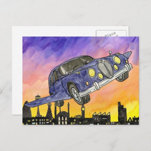 MKII van Big Merv Briefkaart (Voorkant / Achterkant)