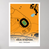 MKM Stadium Poster - Huis van Hull City AFC (Voorkant)