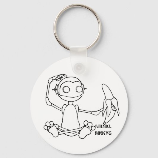 MKNKL MNKYS sleutelhanger (Voorkant)