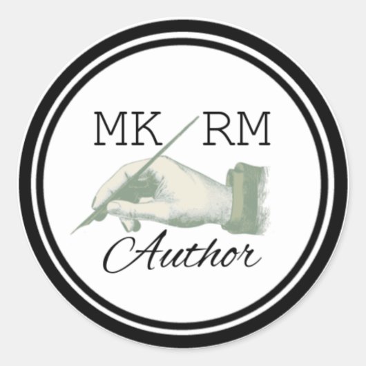 MKRMAuthor Logo Sticker (Voorkant)