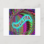 MKULTRA - ontsnapte uit het laboratorium... Briefkaart (Voorkant)