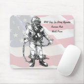 MKV Deep Zee Diver-American Made Muismat (Met muis)