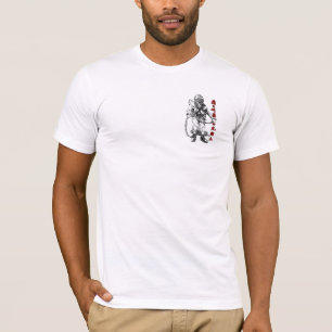 MKV Diver met Aziatisch script, Logo op achterzijd T-shirt