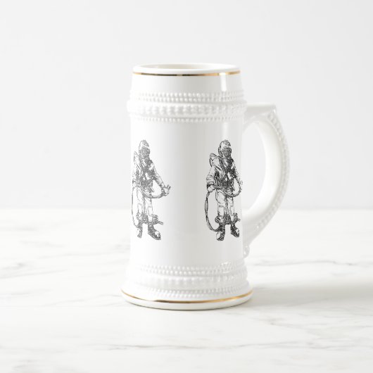 MKV Diving Stein Bierpul (Voorkant rechts)