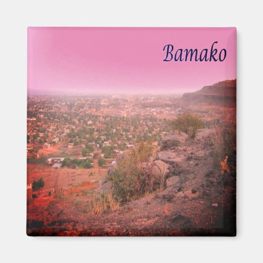 ML004 BAMAKO, Mali, Afrika, Fridge Magneet (Voorkant)