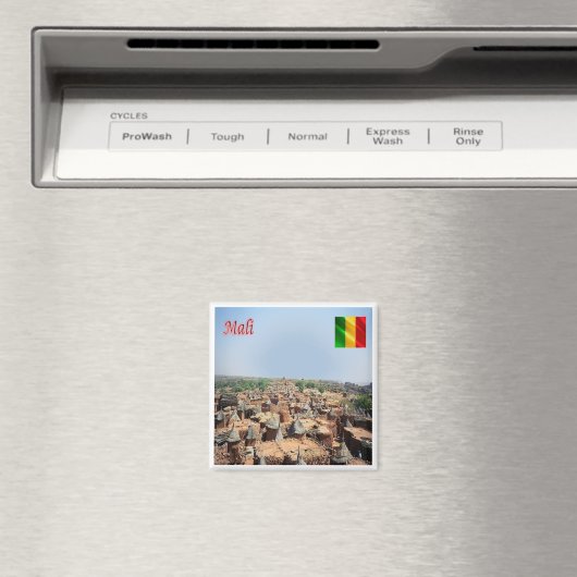 ML006 MALI, Endelou, Afrika, Fridge Magneet (Insitu (Vaatwasser))