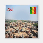 ML006 MALI, Endelou, Afrika, Fridge Magneet (Voorkant)