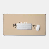 ML Pro Desk Mat – Crafted for Visionaries & Doers (Keyboard & Muis)