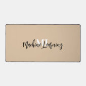 ML Pro Desk Mat – Crafted for Visionaries & Doers (Voorkant)