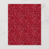 MLA DARK HOT PINK GIRLY GLITTER ACHTERGROUND TEMPL FLYER (Voorkant)