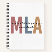 MLA Medical Laboratory Assistant Notitieboek (Voorkant)