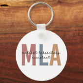 MLA Medical Laboratory Assistant Sleutelhanger (Voorkant)