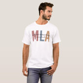 MLA Medical Laboratory Assistant T-shirt (Voorkant volledig)