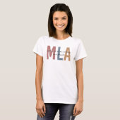 MLA Medical Laboratory Assistant T-shirt (Voorkant volledig)