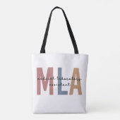 MLA Medisch Laboratorium Assistent Tote Bag (Achterkant)
