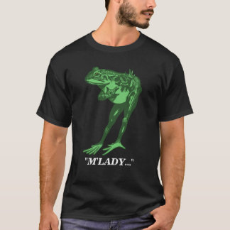 M'Lady Frog Funny My Lady Prince Shirt