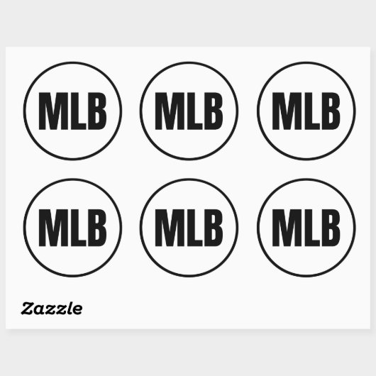MLB - Melbourne Ronde Sticker (Vel)