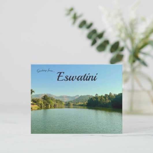 Mlilwane Wildlife Sanctuary Lobamba Eswatini Briefkaart (Staand voorkant)