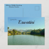 Mlilwane Wildlife Sanctuary Lobamba Eswatini Briefkaart (Voorkant / Achterkant)