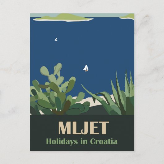Mljet eiland, Kroatië Briefkaart (Voorkant)