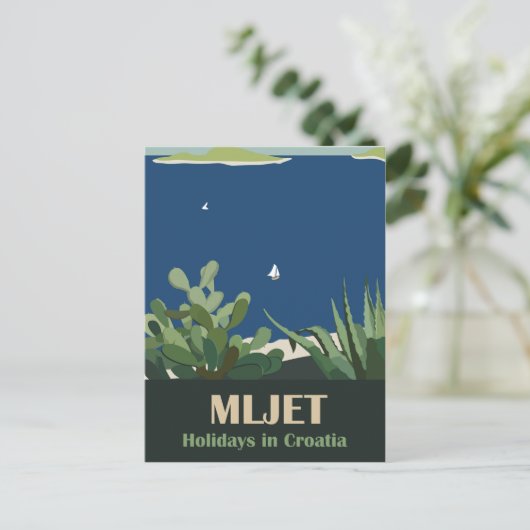 Mljet Island, Kroatië Briefkaart (Staand voorkant)