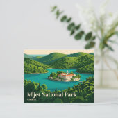 Mljet Nationaal Park Kroatië Briefkaart (Staand voorkant)