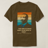MLK dag cadeau T-shirt (Design voorkant)