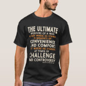 MLK Day de ultieme maat van een Man T-shirt (Voorkant)