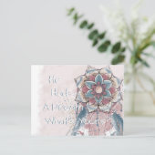 MLK Dreams Briefkaart (Staand voorkant)