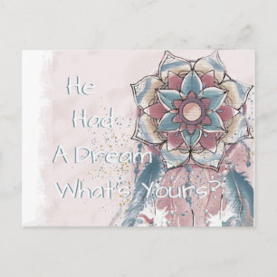 MLK Dreams Briefkaart