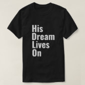 MLK Martin Luther King Day T-shirt (Design voorkant)