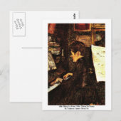 Mlle Dihau Au Piano Briefkaart (Voorkant / Achterkant)