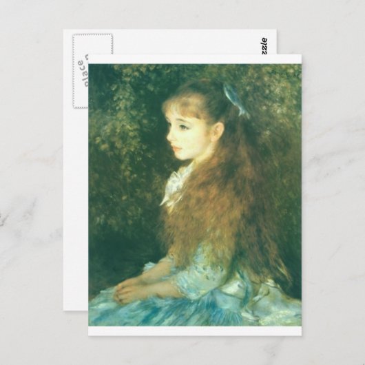 Mlle_Irene_Cahen_Anvers Briefkaart (Voorkant / Achterkant)