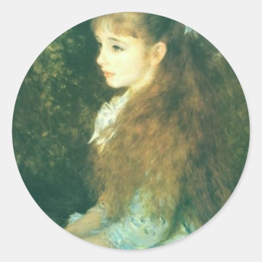 MLLE_IRENE_CAHEN_ANVERS RONDE STICKER (Voorkant)