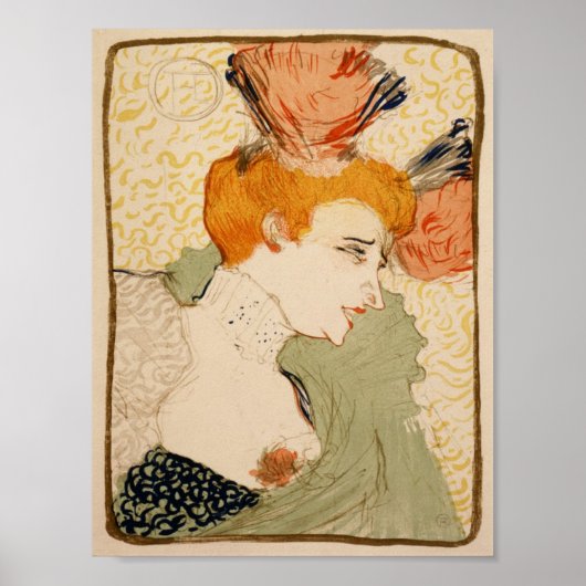 Mlle. Marcelle Lender, en buste Poster (Voorkant)