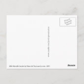 Mlle Marcelle Lender van Henri de Toulouse-Lautrec Briefkaart (Achterkant)