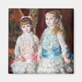 Mlles Cahen d'Anvers van Pierre-Auguste Renoir Magneet (Voorkant)