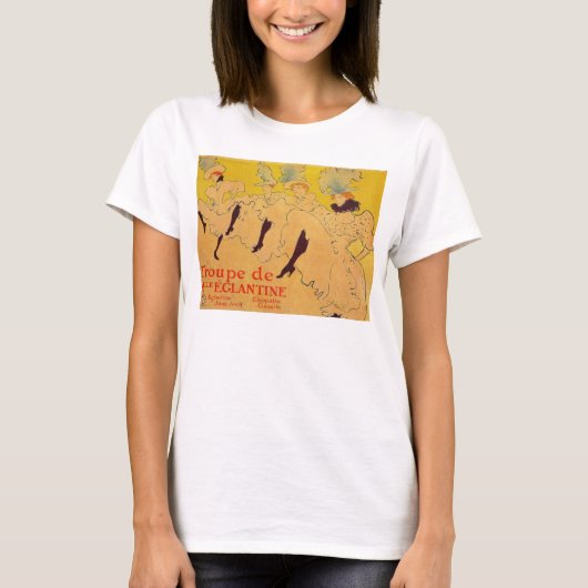 Mlles Eglantines 2 van Toulouse-Lautrec T-shirt (Voorkant)