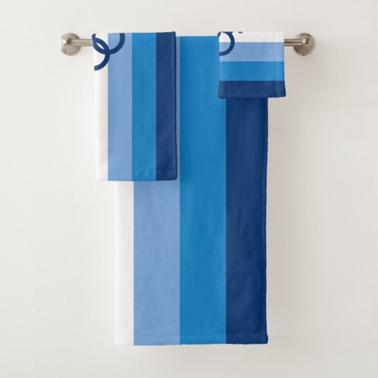 MLM Gay Male Pride Flag Bad Handdoek (Insitu)
