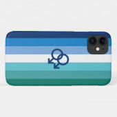 MLM Gay Male Pride Flag Case-Mate iPhone Case (Achterkant (horizontaal))