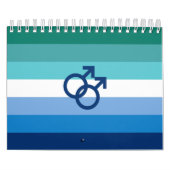 MLM Gay Male Pride Flag Kalender (Hoes)