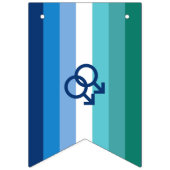 MLM Gay Male Pride Flag Vlaggetjes (Derde vlag)