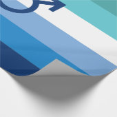 MLM Heren Pride Vlag Cadeaupapier (Hoek)