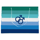 MLM Heren Pride Vlag Groot Cadeauzakje (Voorkant)