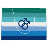 MLM Heren Pride Vlag Groot Cadeauzakje (Achterkant)