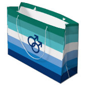 MLM Heren Pride Vlag Groot Cadeauzakje (Achterkant Gekanteld)