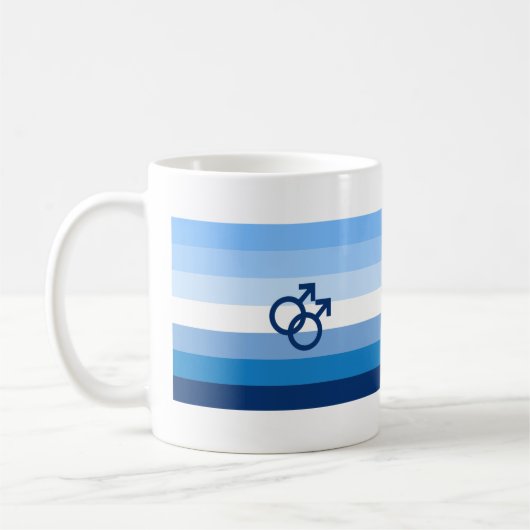 MLM Heren Pride Vlag Koffiemok (Links)