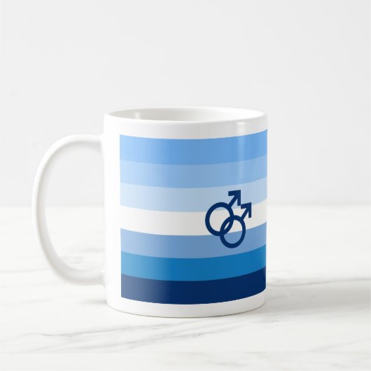 MLM Heren Pride Vlag Koffiemok (Links)